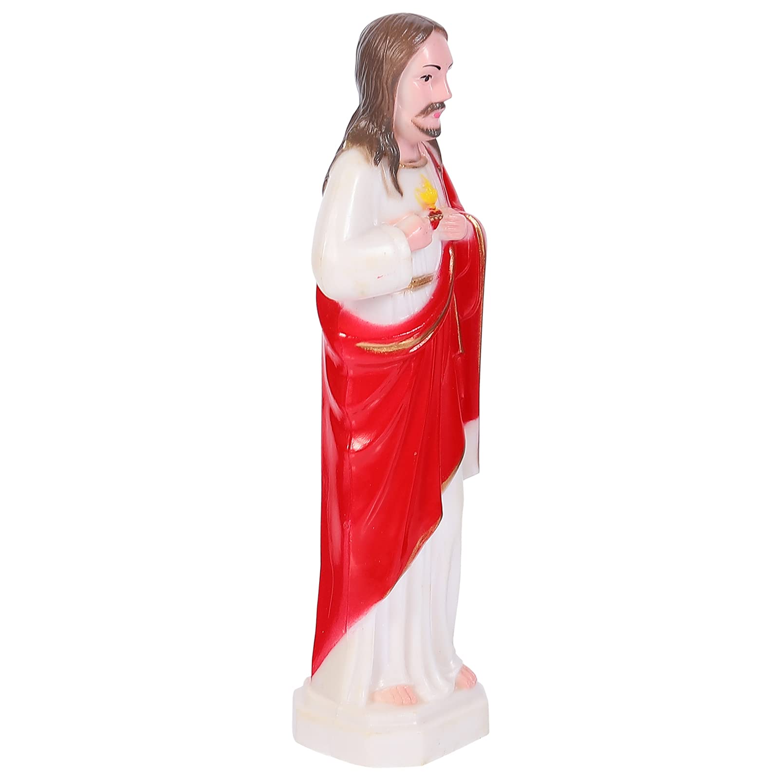 Amosfun Jesus Figurine Jesus Christ Divine Grace Jesus Christ Statue Catholic Statue Decoration Home Decoration Statues Religious Gift