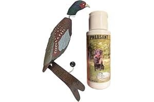 HuntEmUp Ultimate Pheasant Hunting Training Scent - Pheasant Dog Training Scent with Realistic Pheasant Dummy Included for Effective Bird Dog Training