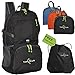 ANCwear TravPack-30L Best Lightweight Travel Backpack in USA- Handy Foldable & Durable Hiking Camping Daypack for Men Women & Children-Water Resistant for Outdoor Sports and Active Lifestyle (Black)