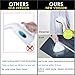 JOLY JOY 1500W Powerful Garment Steamer 15-sec Ultrafast Heat-up Handheld Fabric Steamer Perfect for Home & Travel (White & Green)