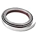 Tinksky 3m21mm Flexible Auto Car DIY Chrome Moulding Trim Strip Protector Bumper Guard for Window Bumper Grille (Silver)