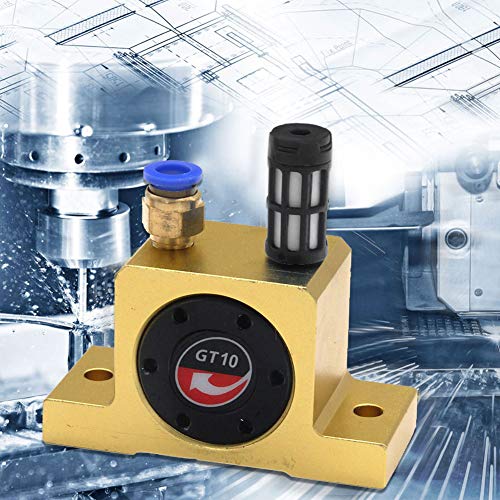 Industrial Pneumatic Vibrators,GT08 Silent Golden Industrial Vibrator for Hopper Golden GT-10