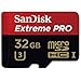 SanDisk Extreme PRO 32GB UHS-I/U3 Micro SDHC With 4K Ultra HD Ready-SDSDQXP-032G-G46A (Label May Change)