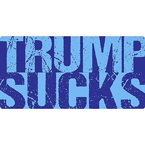 Crafted-Brand Trump Sucks Bumper Sticker - Tired of Today's Presidential Politics? Show That You are Ready for a Change in The Next Election