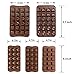 Chocolate Silicon Molds Cake Decorating - Set Of 5 Chocolate Molds - Best For Cake Decorations, Chocolate Candy Molds, Silicone Mold, Hard Candy Molds, Jello Shot Molds