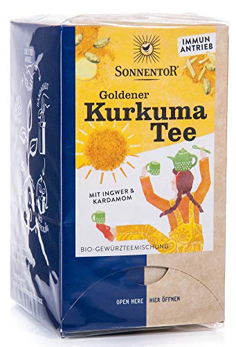 Sonnentor Bio Goldener Kurkuma Tee bio Doppelkammerbeutel (1 x 36 gr)
