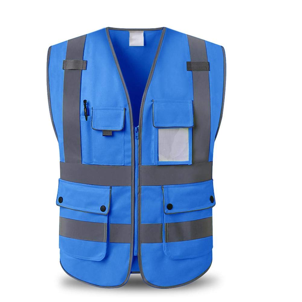 Urben Life Gilet di Sicurezza di Sicurezza ad Alta visibilit/&agrave; e Banda Riflettente