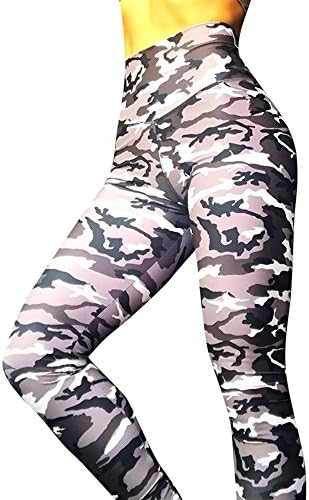 Nevera Women's Workout Camouflage Leggings High Waist Yoga Tummy Control Pants Running Butt Lift Tights Plus Size