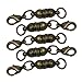 Evelots 5 Piece Antique Bronze Magnetic Clasps, Stylish Vintage Look