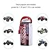 AWANFI 2S Lipo Battery 7.4V 1500mAh 45C RC LiPo Battery Pack with Deans T Plug for RC Cars RC Boats RC Truck Traxxas Helicopter Drone Hobby