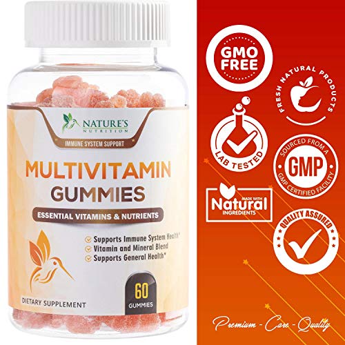 Adult Multivitamin Gummies Extra Strength Immune Support Natural