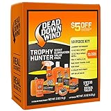 Dead Down Wind Trophy Hunter Kit - Scent Elimination for Hunting Gear, 10 Piece Value Pack