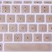 HDE Protective Silicone Keyboard Cover Skin for Macbook Air 11.6 (Model 1370 and A1465), Gold