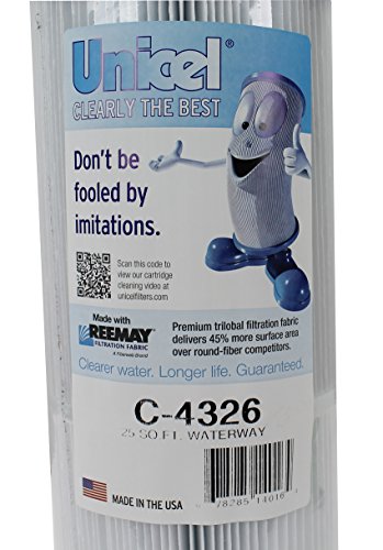 Unicel C-4326 (2 Pack) Rainbow Waterway Pool Spa Filter Replacement Cartridge