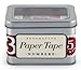 Paper Tape Set of 5 Rolls Vintage Numbers: