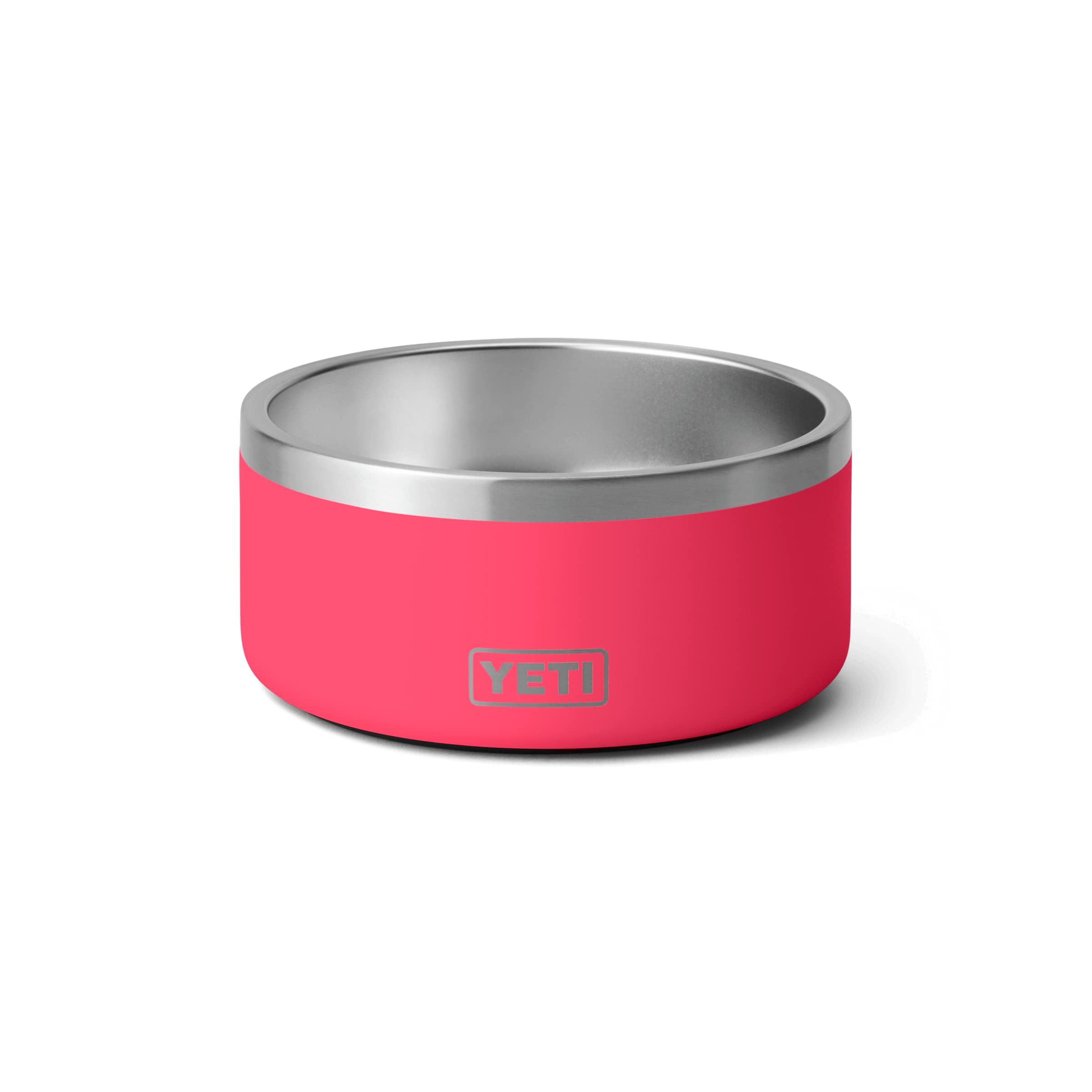 YETI Boomer, Stainless Steel, Non-Slip Dog Bowl, Bimini Pink, 4