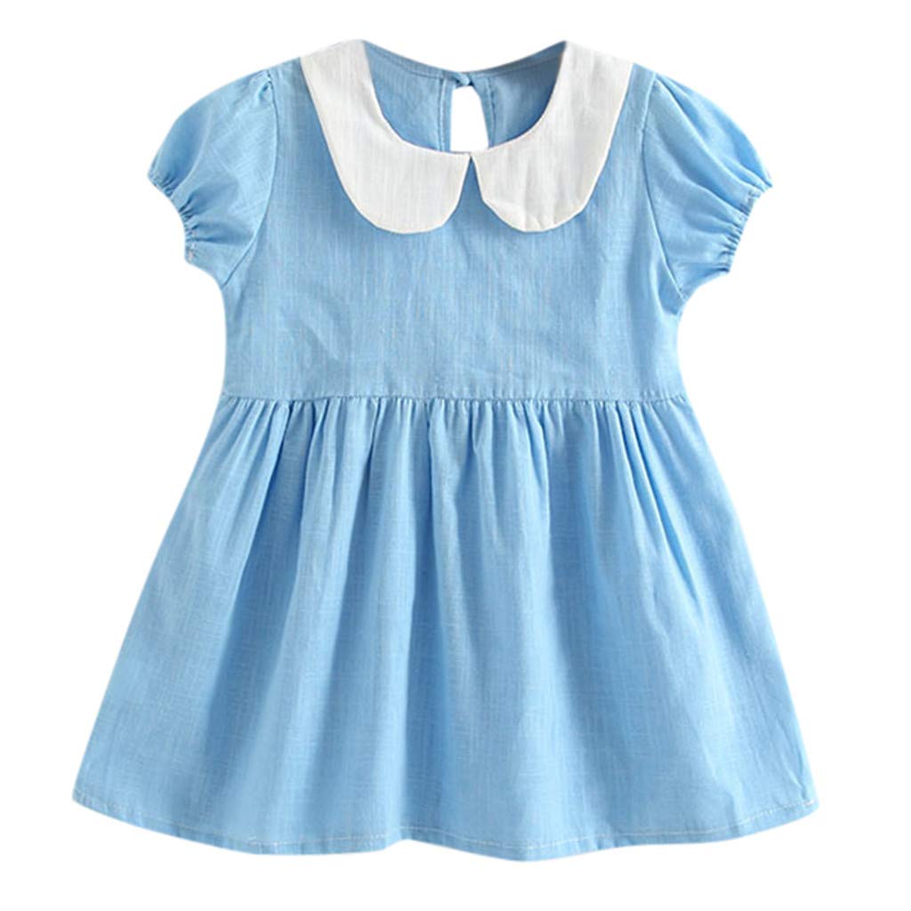light blue baby dress