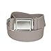 CTM Kids' Elastic Adjustable Belt with Magnetic Buckle (Pack of 3), Khaki