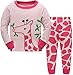 Schmoopy Girls Pajamas Long Sleeve Set with Princess for Toddler Kid 4T