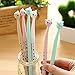 MLM Cute Cartoon Bedroom Eyes Cat Gel Ink Pen Rollerball Pens (bedroom eye cat 8 Pens)