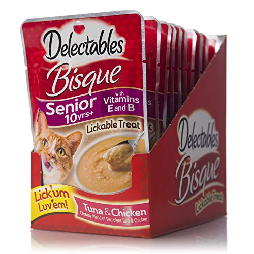 2 Delectables+Bisque+Senior+Lickable+Chicken