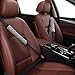MIKAFEN Universal Car Seatbelt Pads Cover,Seat Belt Shoulder Strap Covers Harness Pad Car/Bag,Soft Comfort Helps Protect You Neck Shoulder from The Seat Belt Rubbing Gray (2-Pack)