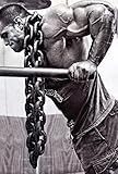Bodybuilding Fitness Motivation Motivational Fabric Cloth Rolled Wall Poster Print -- Size: (36