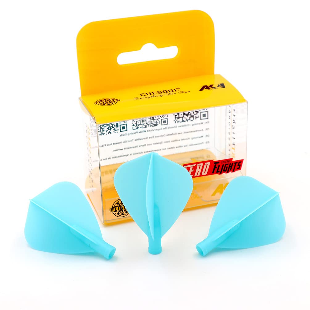 CUESOUL TERO AK4 Dart Flights kite shape,Set of 3 pcs