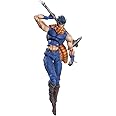 QAHEART 17cm Anime Figure Jonathan Joestar Action Figure Statue Model with Accessories, Face Changeable, Joint Movable, Parts Removable, PVC Handmade Collection Desktop Decoration Birthday Gifts