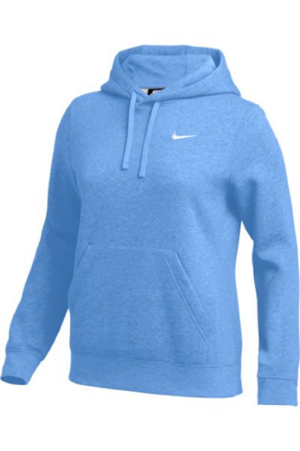 Nike Womens Pullover Fleece Hoodie (Sky Blue, Small) Image