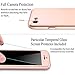 COOLQO Compatible for iPhone 11 Case, Clear 360 Full Body Coverage Hard PC+Soft Silicone TPU 3in1 Shockproof Phone Cover [Certified Military Protective] Rose Gold