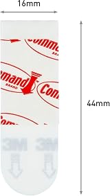 Command Poster Strips Damage Free Hanging Adhesive 12 White Removable view 8