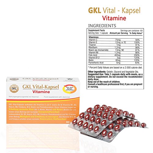 High Quality Gkl Vital Kapsel Vitamine By Thymuskin 60 Capsules