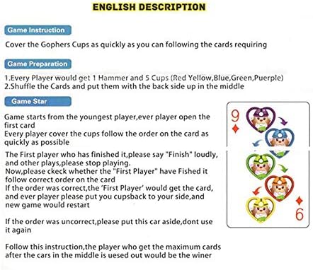 インタラクションファンファイトラット親子インタラクションボードゲーム英語最高の子供向けギフト B086d7xxll 7円
