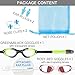 COOLOO Swim Goggles Men, 2 Pack Swimming Goggles for Women Kids Adult Anti-Fog, Green & Red