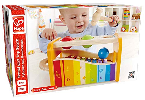 3 Hape+Pound+Bench+Slide+Xylophone