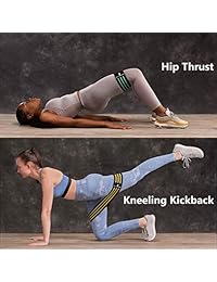 Bully Bands Resistance Loop Bands, Exercise for Home Fitness, Crossfit, Stretching, Strength Training, Physical Therapy, Yoga, Pilates Flex Bands, 3 Pack