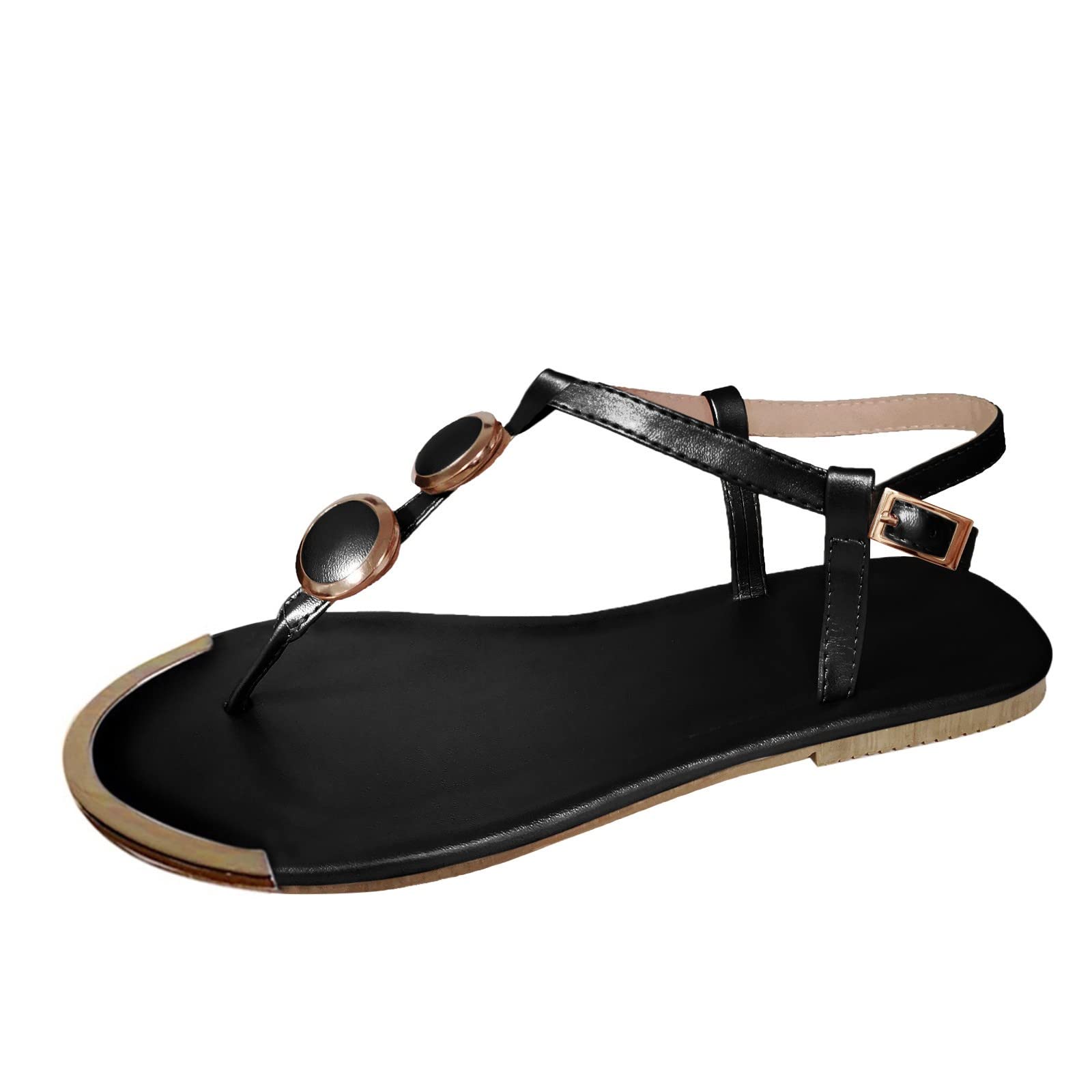Gibobby Thong Sandals for Women Beach, 2020 New