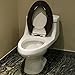 Qianle Soft Thick Cotton Blend Toilet Seat Cover Toilet Tank Cover Bathroom Decor Coffee