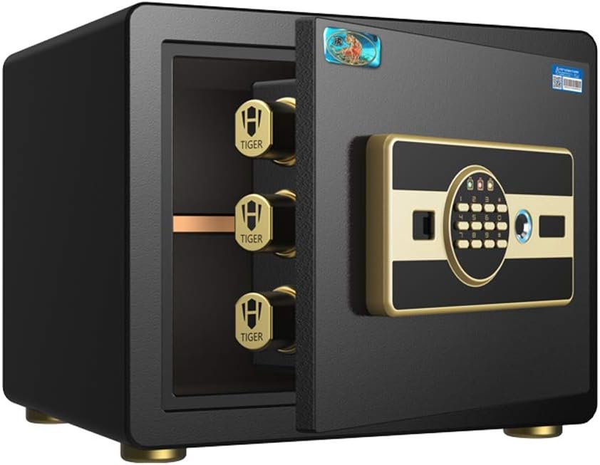 AXWT Smart WiFi + Fingerprint + Password，Security Safe Smart Safe Home