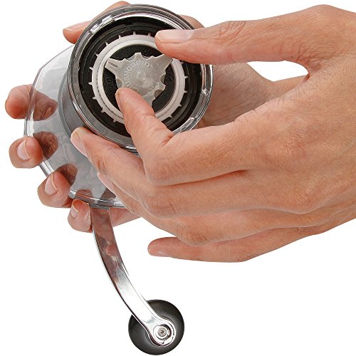 Bialetti Manual Adjustable Coffee Grinder, One Size, Black Pricepulse