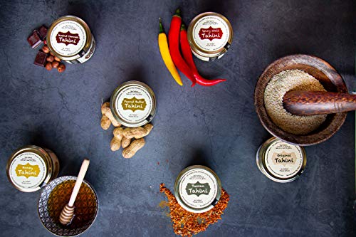 Open Sesame Flavored Tahini Spread, Vegan, MSG Free, GMO Free, Original Tahini (6.3 Oz)