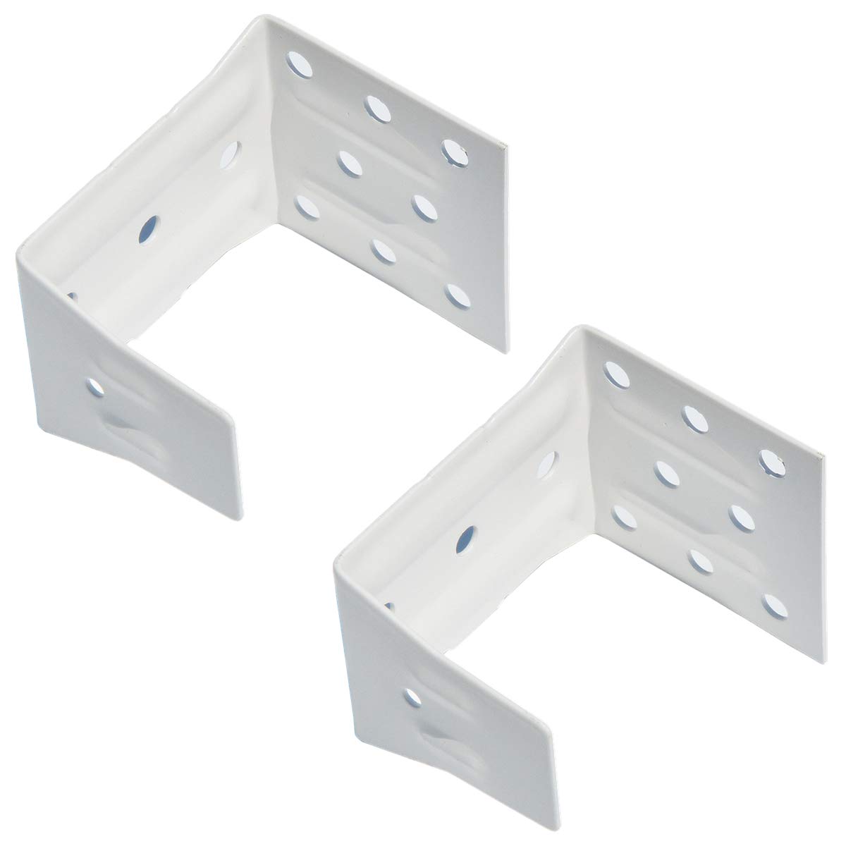 cuteLEC Center Support Bracket 2 Pack White Color for 2" High Profile Blinds Headrail Holder
