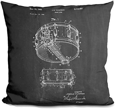 LiLiPi Snare Drum (Thompson) Decorative Accent Throw Pillow