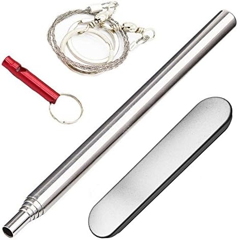 Campfire Tool Pocket Bellows Builds Fire By Blasting Air,Outdoor Gear Collapsible Fire Tool (silver)