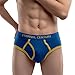Eternal Century Men's 4-Pack Cotton Stretch Briefs With Fly Assorted Medium