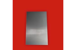 METORO 20 Gauge Cold Roll Steel Sheet .034 x 18 x 12: Versatile Metal for DIY Projects, Easy to Shape, Weld, Cut and Form (1, 18 x 12)