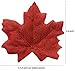 Bassion 500 Pcs Assorted Mixed Fall Autumn Colored Artificial Fake Maple Leaves for Weddings, Thanksgiving Decorations, Events and Decorating
