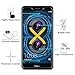OMOTON Tempered Glass Screen Protector Compatible Huawei Honor 6X 5.5 Inch, 2 Pack