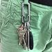 BANG TI Titanium Nail-Saving Flexible Small Keyrings (K1, 26mm/1.02